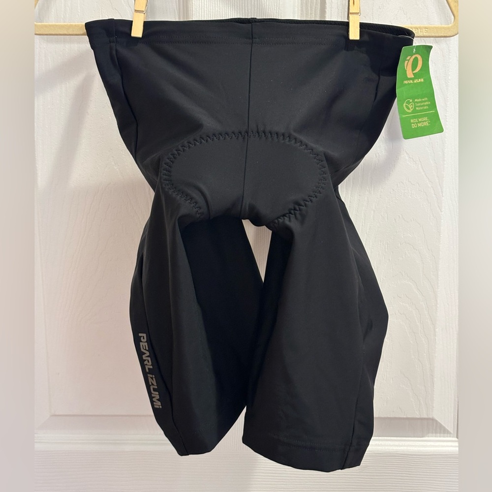 NWT Pearl Izumi Attack Cycling Shorts - Black Padded Biker Shorts - Size Medium